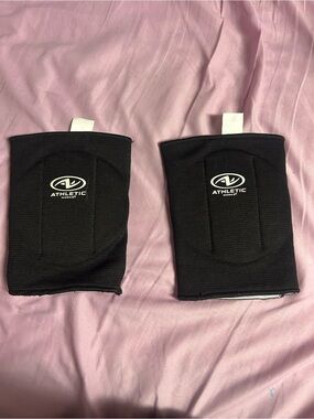 Athletic Works Black Protective Knee Pads - Pair